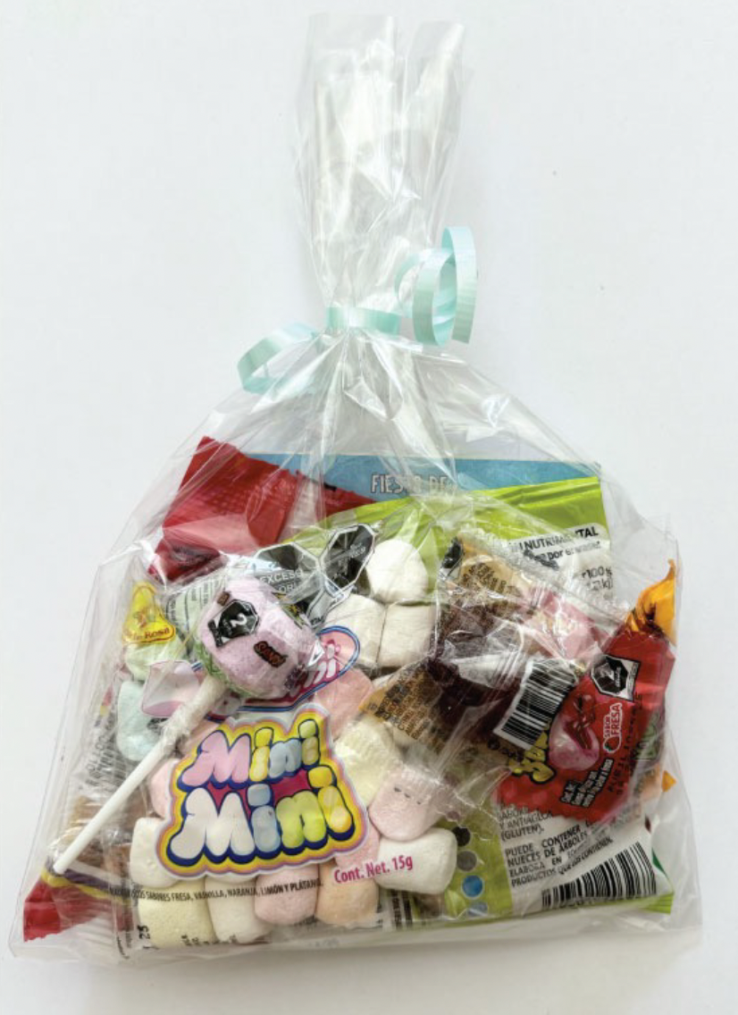 BOLSITA DE DULCES LISTON  MENTA NUM16