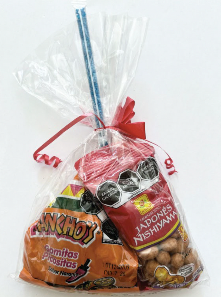 BOLSITA DE DULCES MOÑO ROJO NUM20