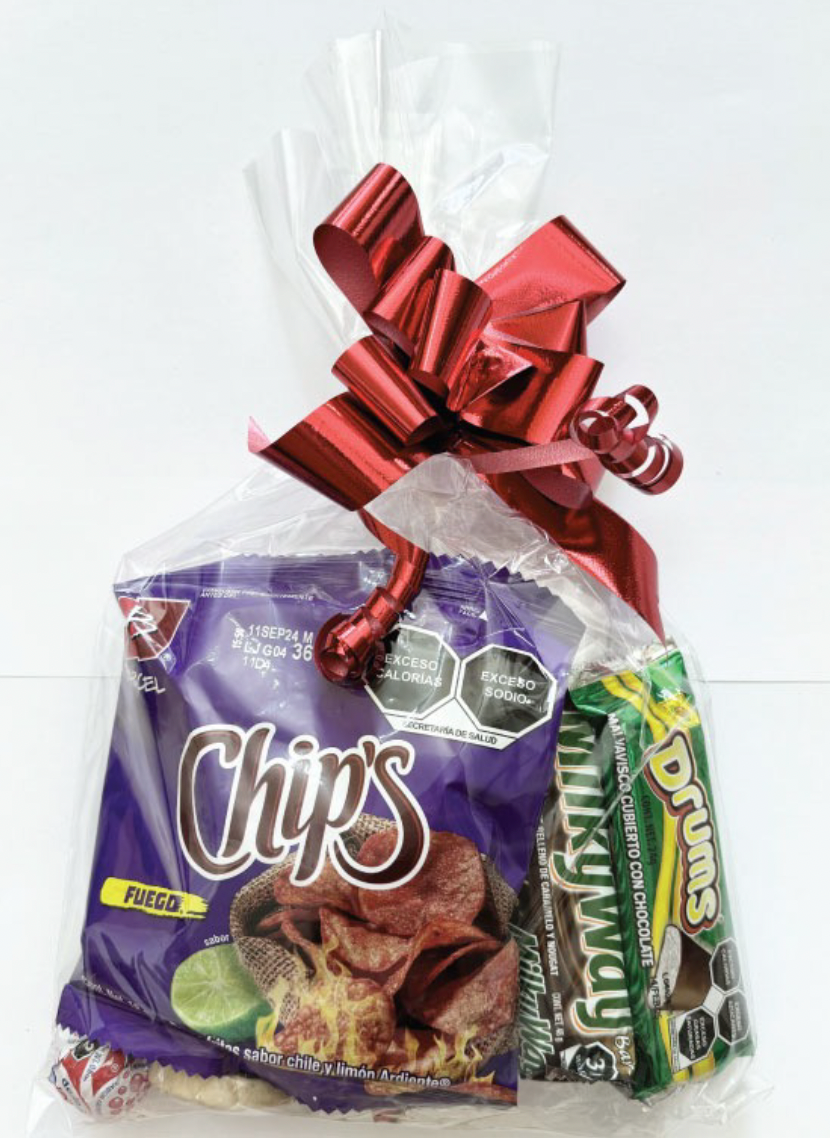 BOLSITA DE DULCES MOÑO ROJO NUM22