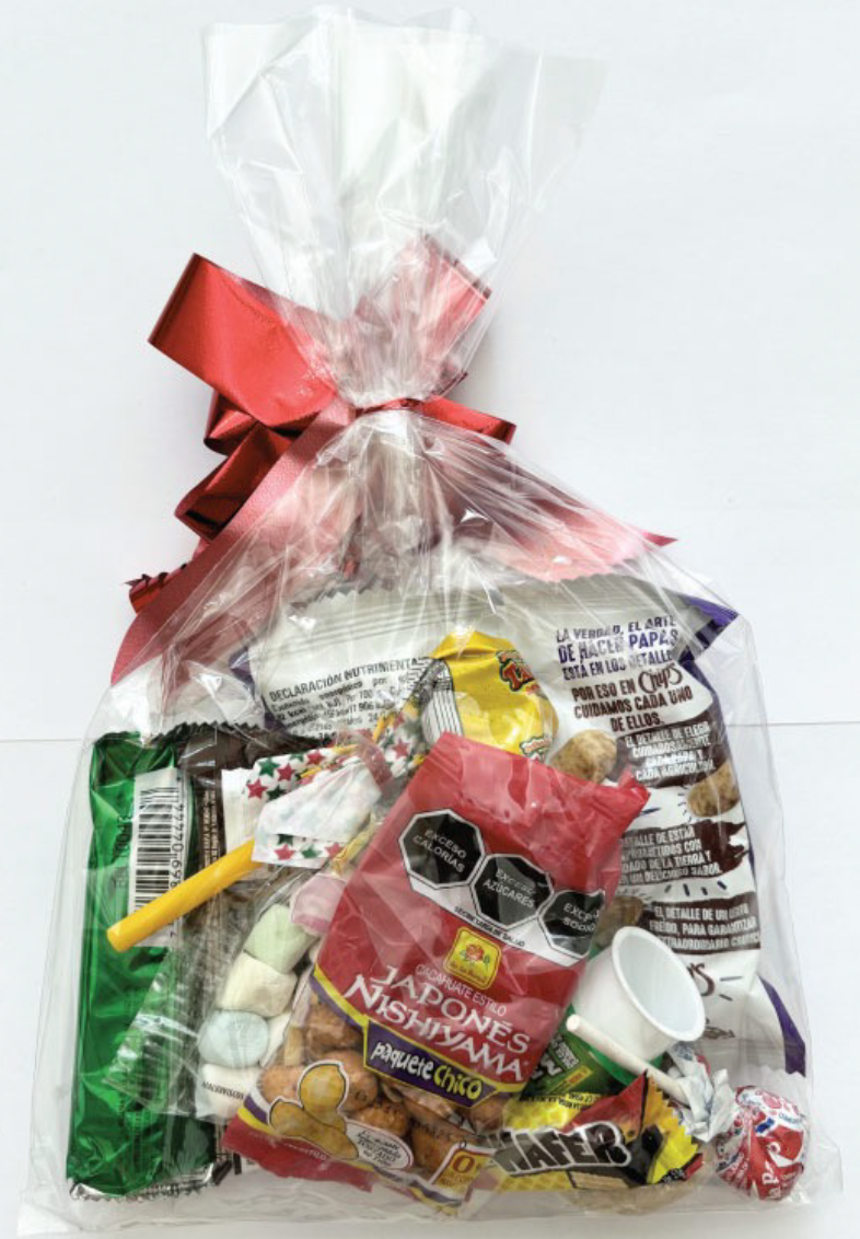 BOLSITA DE DULCES MOÑO ROJO NUM22