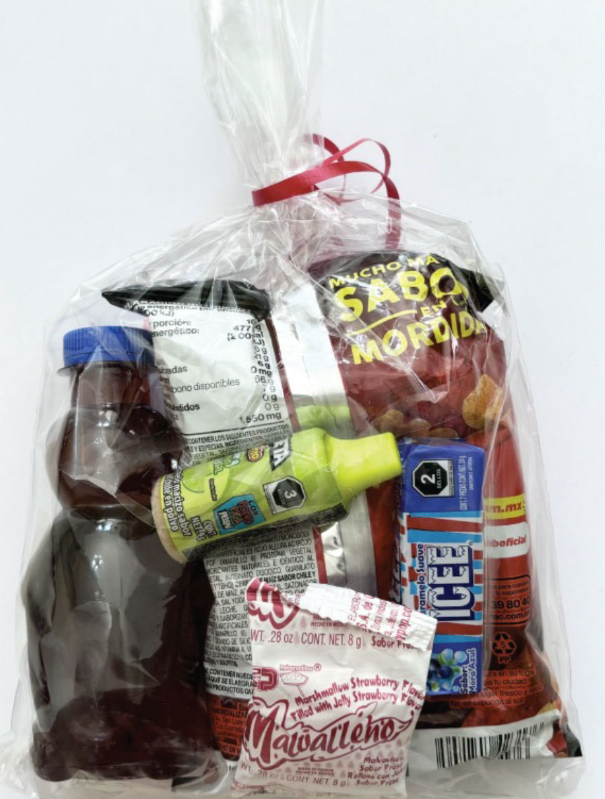 BOLSITA DE DULCES LISTON ROJO NUM26