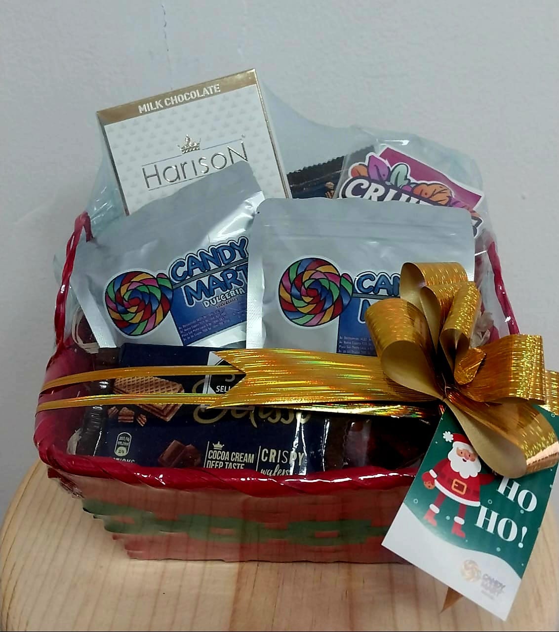 Arcón Navideño Canasta MIMBRE